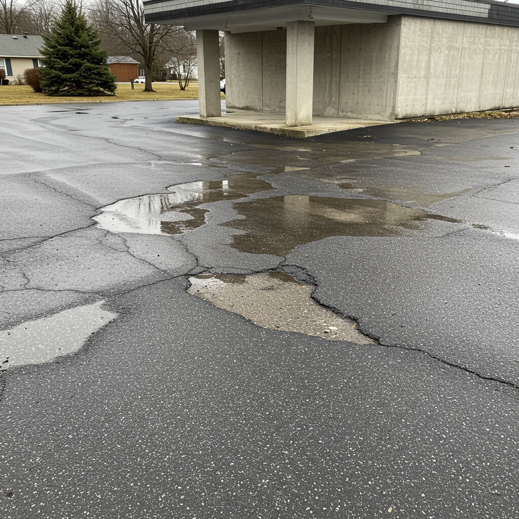 fsc southeast ohio damaged parking lot